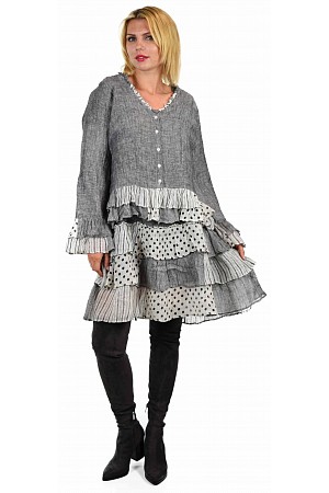 2 Piece  100% Washed Linen Sho ...